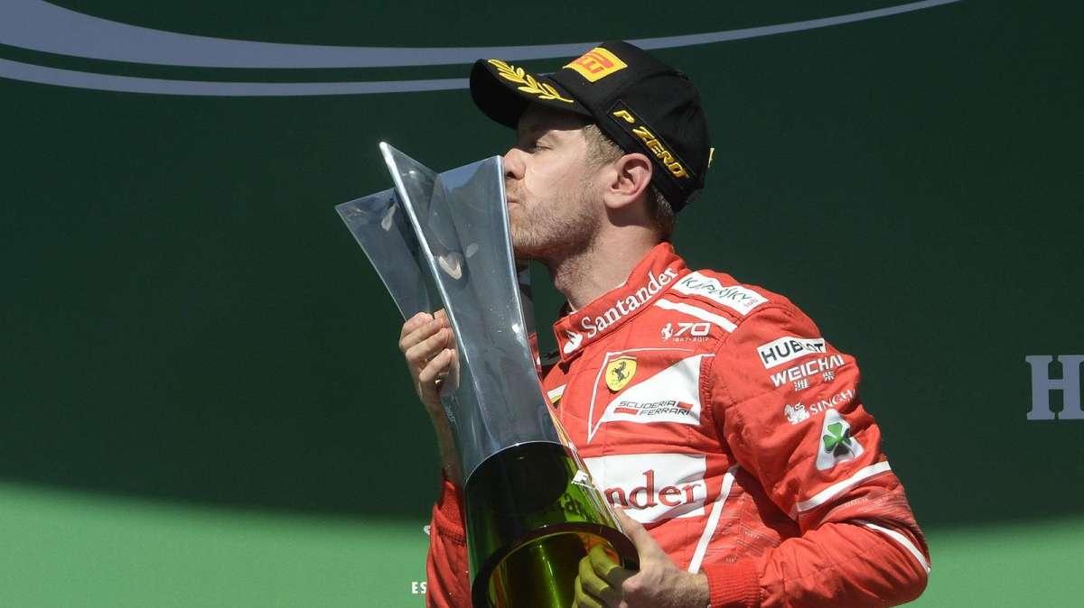 Gp Australia: vince Vettel su Ferrari, 3/o Raikkonen