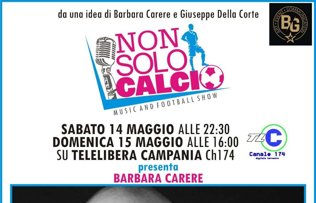 A “Non Solo Calcio” super ospite di puntata, Fabrizio Borghese. Show, musica e calcio un mix vincente