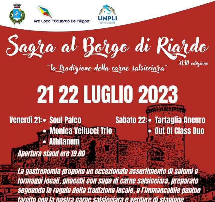La  macelleria Monticelli protagonista alla sagra del borgo di Riardo