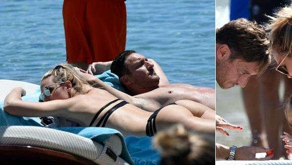 AMORI - Ilary Blasi si gode una vacanza di lusso a Mykonos con il suo Totti