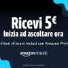 CLAMOROSO! Ascolta una canzone ed Amazon ti regala 5 euro!