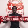 Maceratese, ecco Alioune Mbaye: un mancino di 194 centimetri per la mediana biancorossa