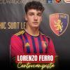 Potenza, ufficiale: separazione consensuale dal centrocampista Lorenzo Ferro