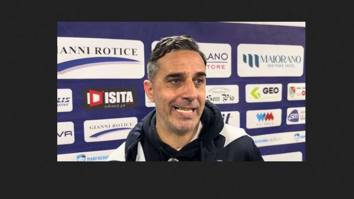 Manfredonia, Pezzella è una furia: «Meritavamo di vincere 3-0, non accetto che gli errori arbitrali decidano i risultati»