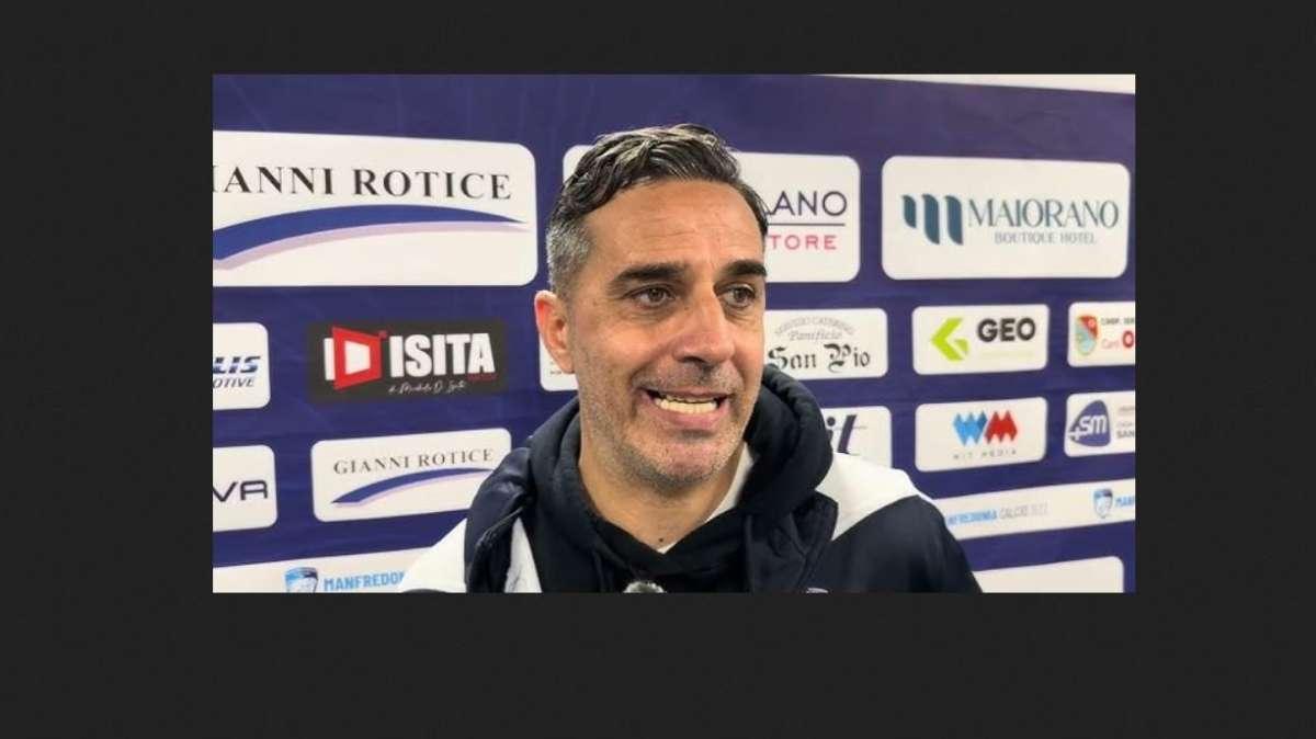 Manfredonia, mister Pezzellla: «Risultato bugiardo, siamo arrabbiati: ecco cosa è successo a Francavilla»