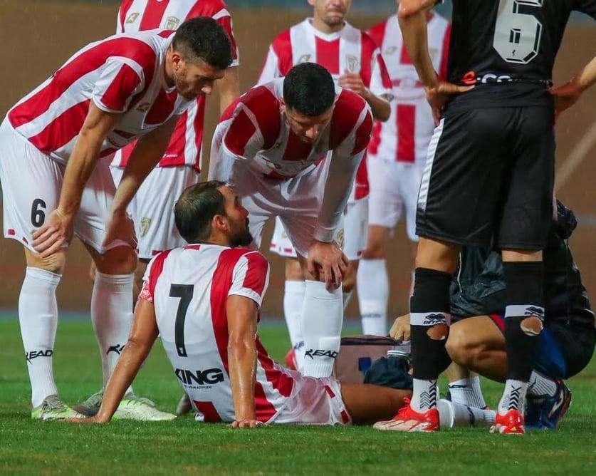 Tegola Forlì, rottura del crociato anteriore per capitan Gaiola