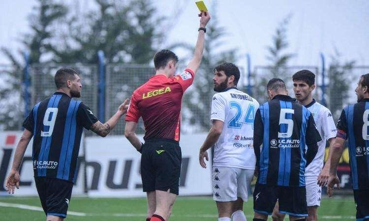 I calciatori più "cattivi" nei nove gironi di serie D: il dato