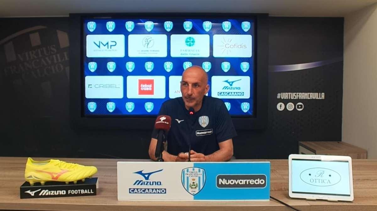  Virtus Francavilla, Taurino: «Con l'Andria ci aspetta una battaglia, pronti per un traguardo prestigioso»