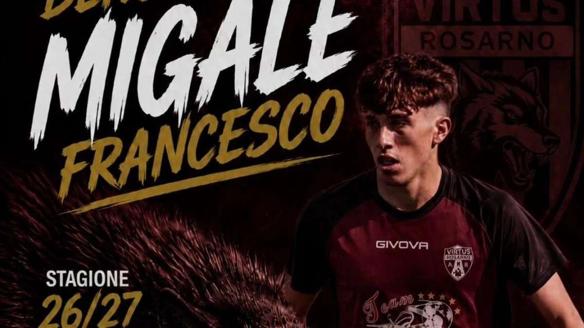 Virtus Rosarno, preso il centrocampista under Francesco Migale