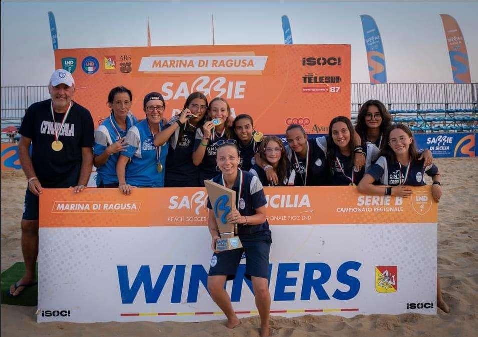 Il CF Marsala conquista il primo posto di "Sabbie di Sicilia"
