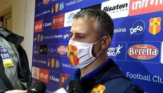 FC Messina, mister Costantino: «Perso due punti, ora solo vincere e sperare...»