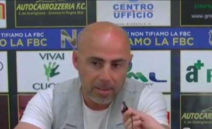 Gravina, retroscena Moscelli: «Con i ragazzi ci siamo detti cose pesanti...»