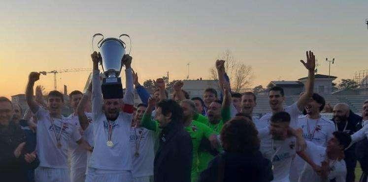 Il Nibbiano e Valtidone fa la manita al Rolo ed alza al cielo la Coppa Italia