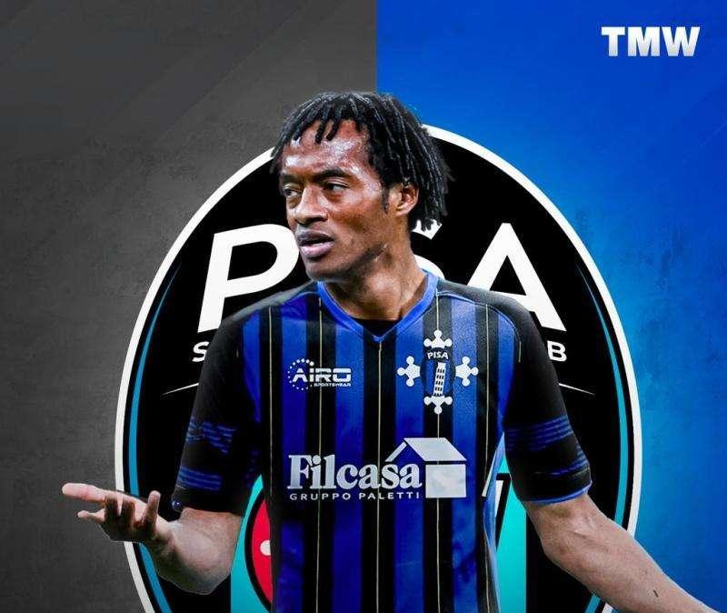 Il Pisa ufficializza Cuadrado, in arrivo anche Nzola