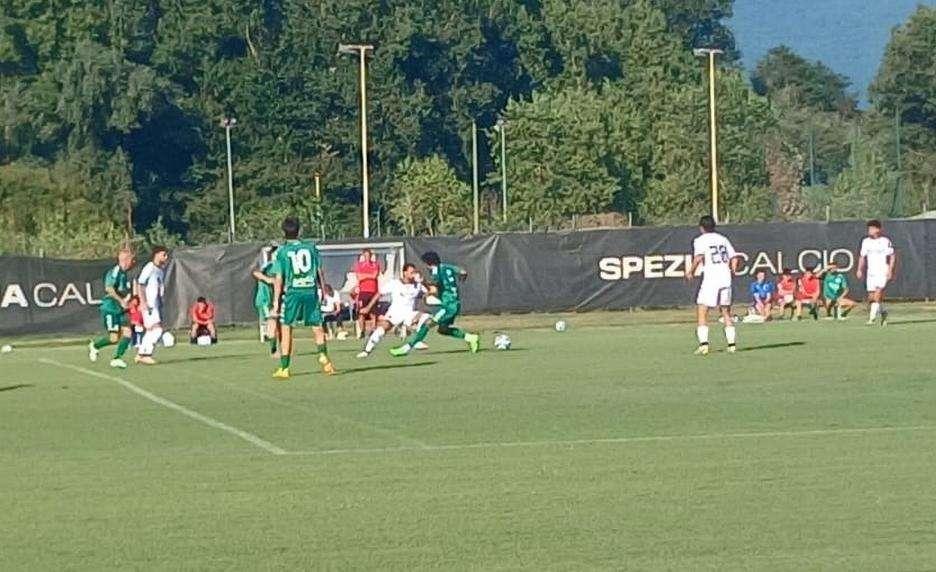 Finisce 5-2 per lo Spezia il primo test della Fezzanese