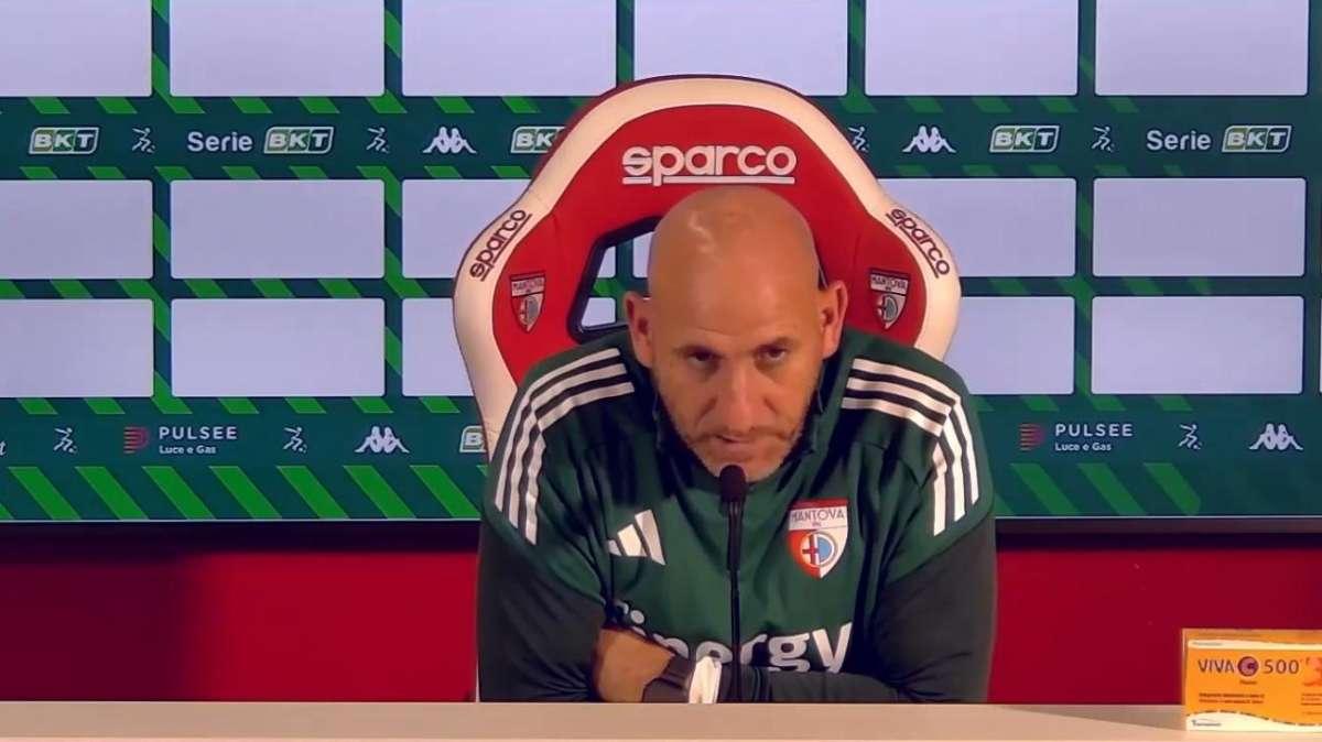 Mantova ko contro la Reggiana, Possanzini: «Rosico tantissimo, ma nessun dramma»