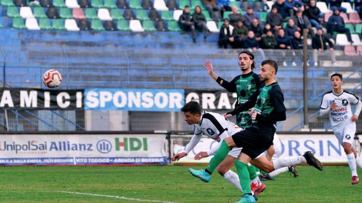 Bisceglie, il guizzo griffato Di Rito regala la sofferta vittoria sul Corato