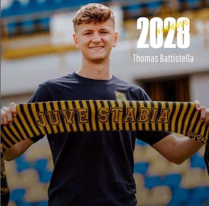 UFFICIALE: La Juve Stabia rinnova il contratto a Battistella dopo il grave infortunio