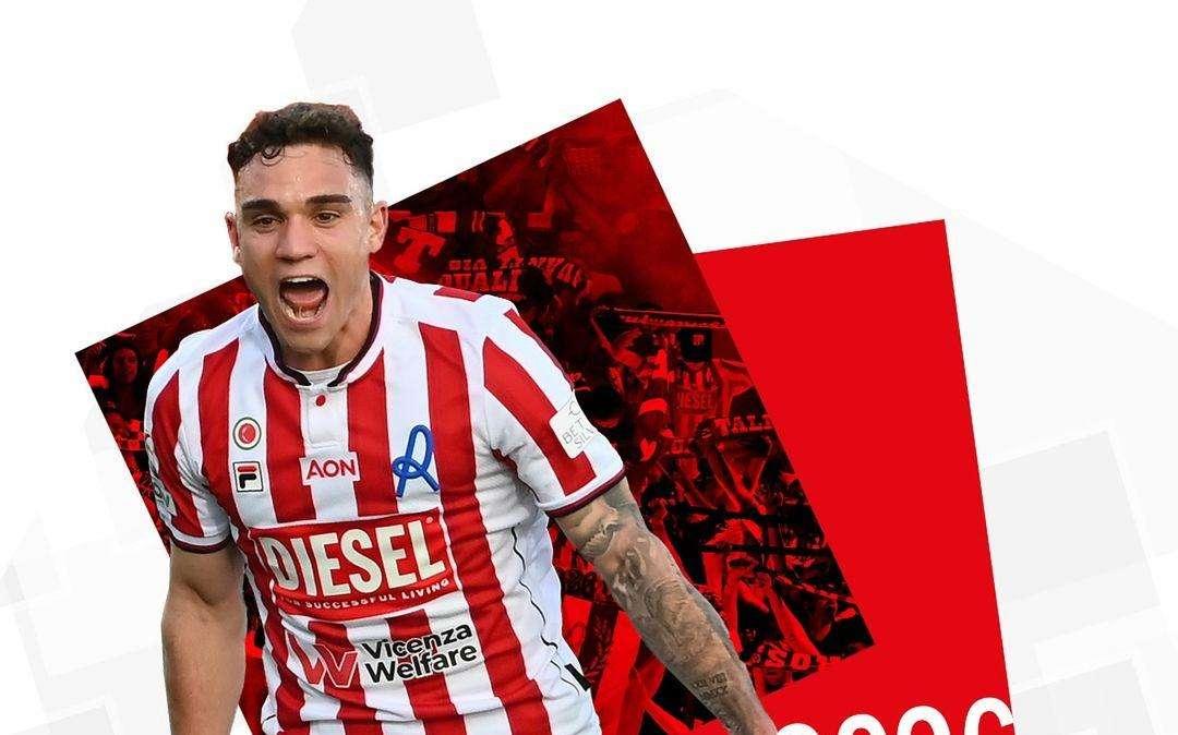Vicenza, blindato il classe 2002 Talarico. Rinnovo fino al 2026
