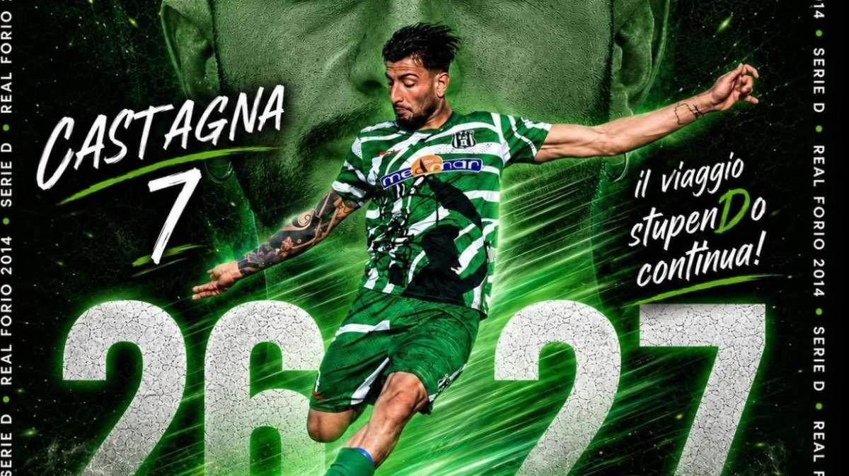 Real Forio, Castagna rinnova: terzo anno consecutivo in biancoverde