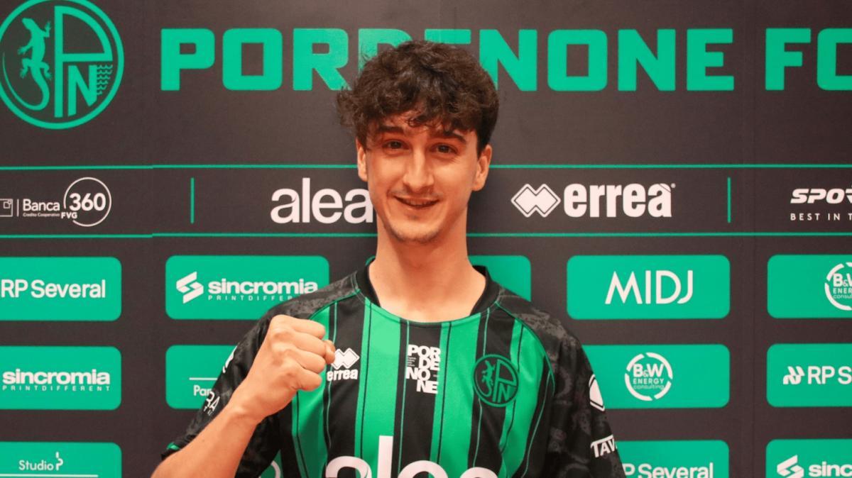 Il Pordenone si rinforza a centrocampo: preso Alessio Mortati