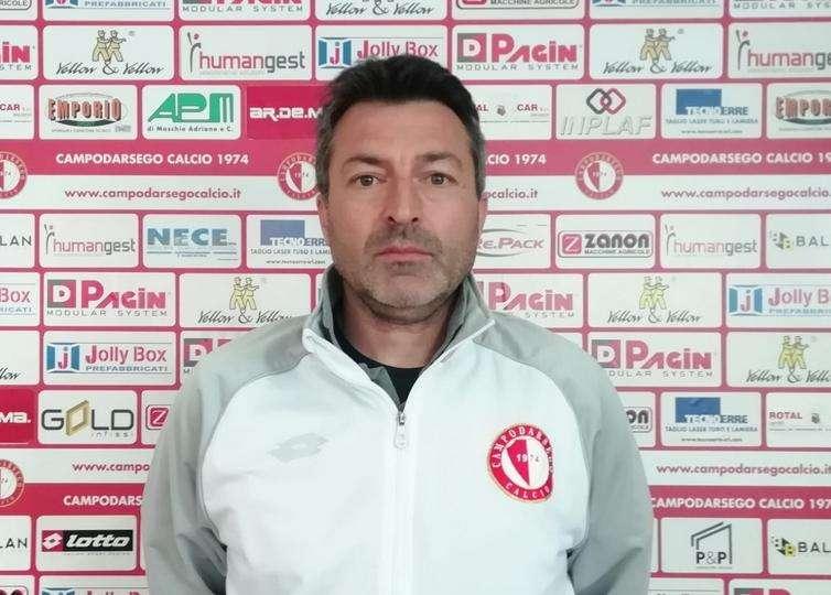 Campodaersego, Lugnan: «Contro l’Este voglio una squadra con personalità»