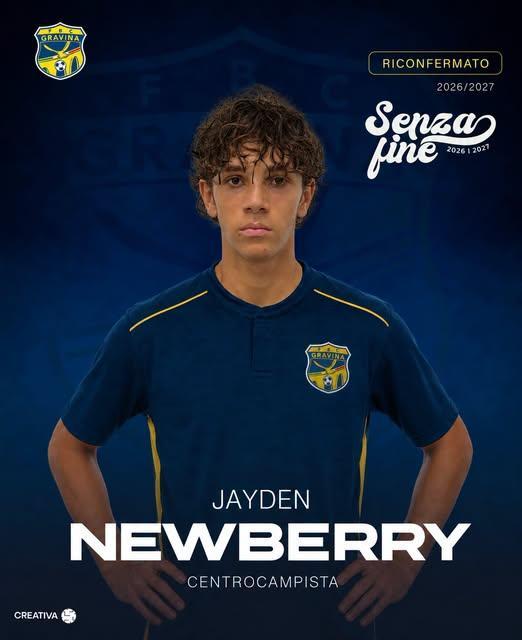 Gravina, continuità per la linea verde: confermato il giovane Jayden Newberry