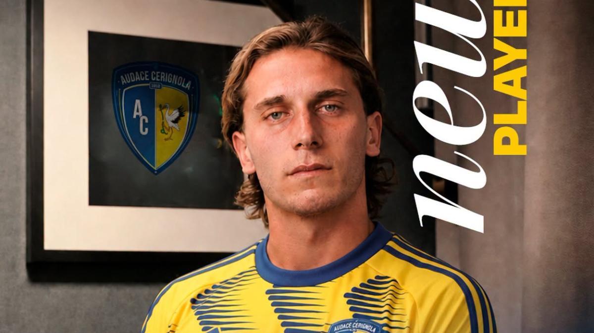 Audace Cerignola, rinforzo in attacco: ufficiale l'arrivo di Cristian Padula dal Torino
