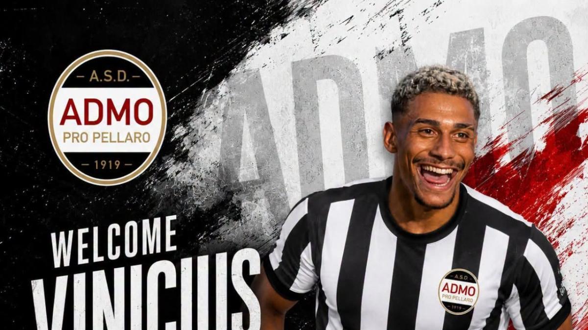 Colpo Pro Pellaro: arriva l'attaccante brasiliano Vinicius Matheus Alves Matias