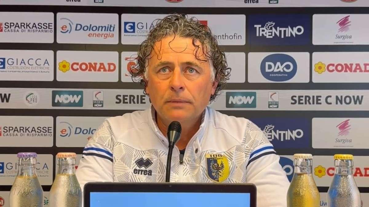 Trento, i convocati. Baldini: «Vogliamo i playoff. Col Vicenza sarà una bella partita»