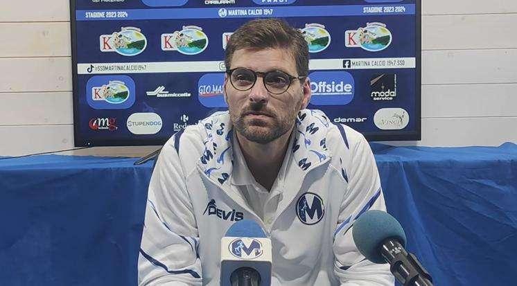 Martina, Moncelli: «Potevamo farcela col Nardò. Siamo arrabbiati»