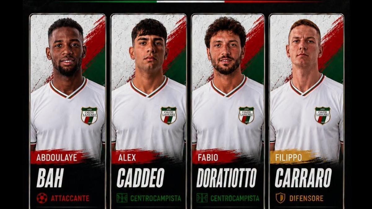 Calciomercato Lanusei: quattro nuovi volti per la stagione 2026/2027