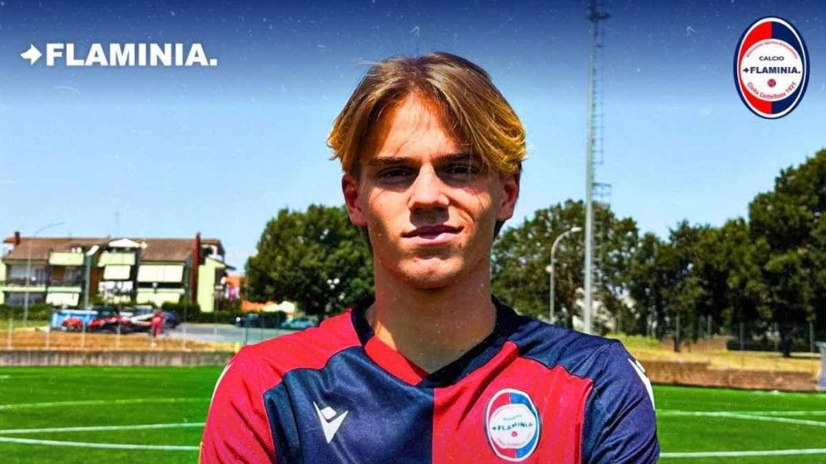 Lo scuola Lazio Nicolas Romanelli è un nuovo calciatore della Flaminia