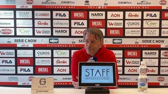 Vicenza, Vecchi: «Con i punti raccolti... otto volte su dieci si vince il campionato»
