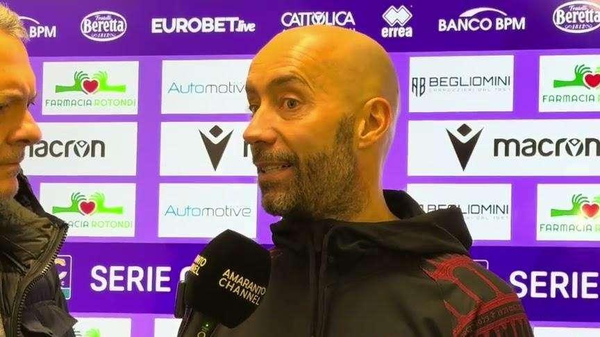 Arezzo, mister Bucchi: «La ripresa è stata straordinaria»