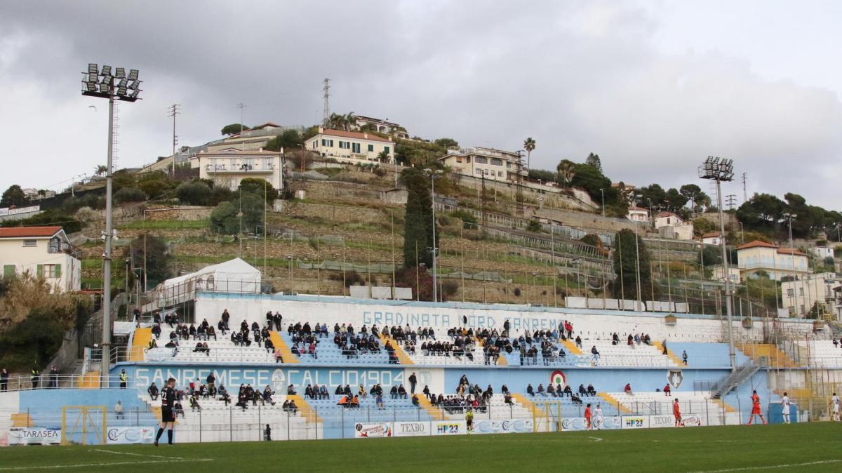 Restyling al "Comunale" di Sanremo: rinnovato e riqualificato anche il settore ospiti