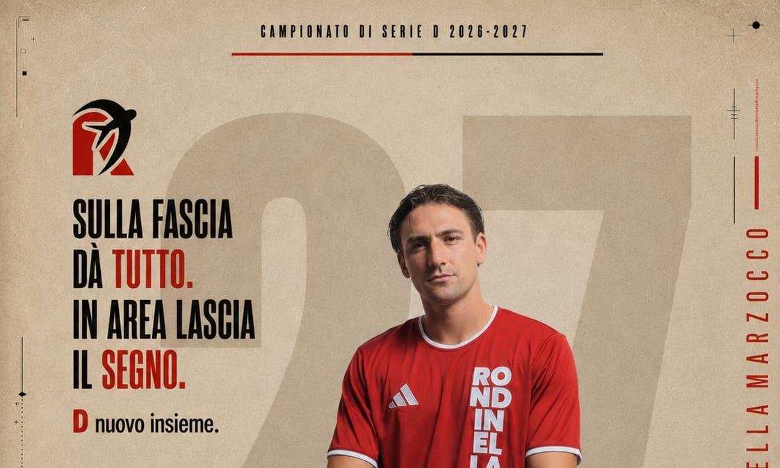 UFFICIALE: Ancora un rinforzo per la Rondinella