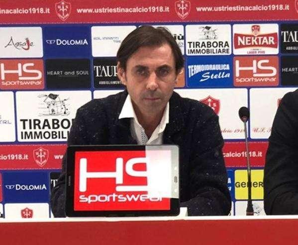 Triestina, Gautieri: «Zemaninano? Anche Capello è stato un maestro»