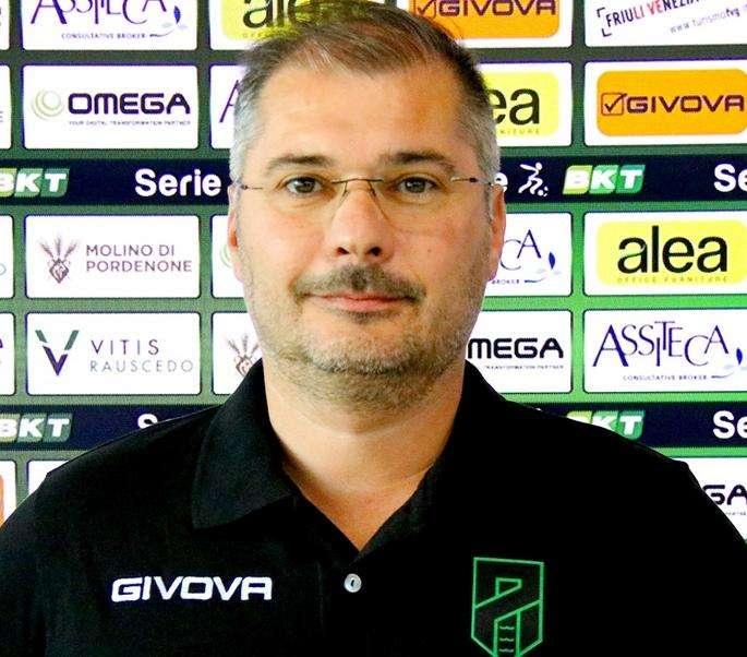 Il Pordenone annuncia il rinnovo di contratto per il responsabile del Settore Giovanile