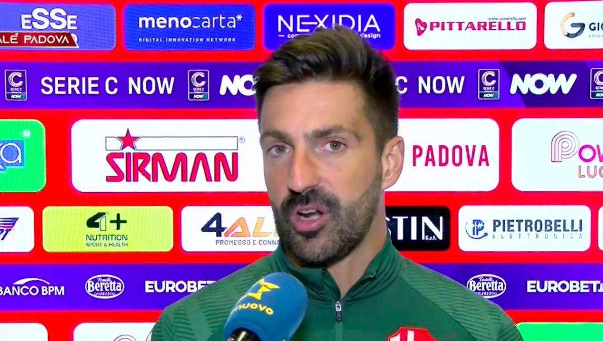 Padova, mister Andreoletti: «Il Modena è da Serie A, ma noi abbiamo ritrovato i pezzi pregiati»