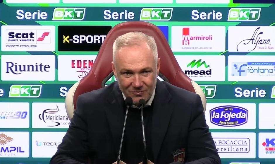Cosenza, Alvini: «I ragazzi l'hanno voluta vincere a tutti i costi»