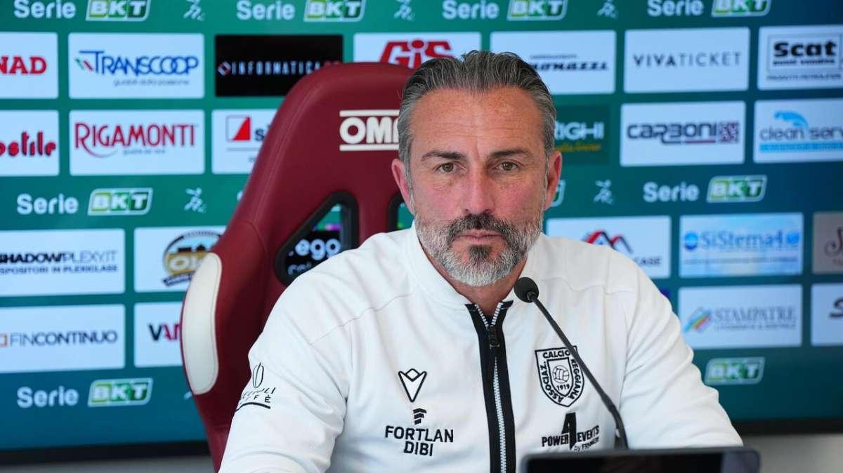 Reggiana, mister Dionigi: «Siamo indietro, questa è la mia linea...»