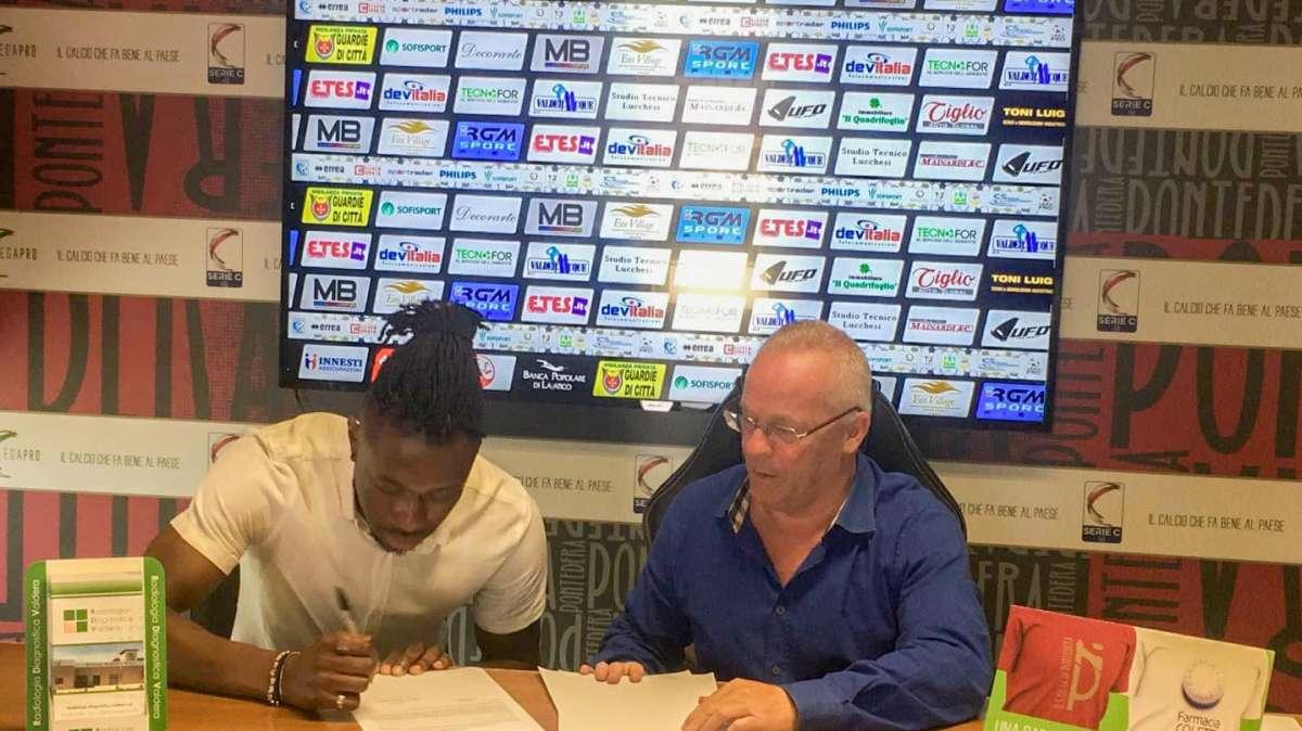Pontedera, il neo arrivo Bakayoko: «Il direttore mi ha subito dimostrato un forte interesse»