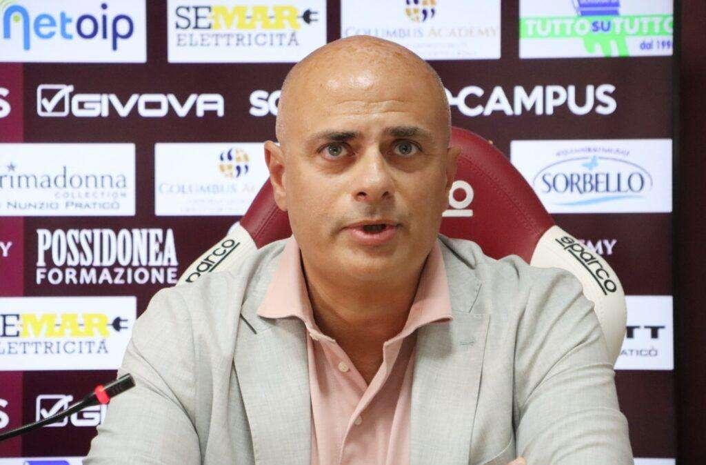 Reggina, Praticò esulta dopo il blitz: «Vittoria fondamentale, il gol di Girasole? Uno schema provato e riprovato»