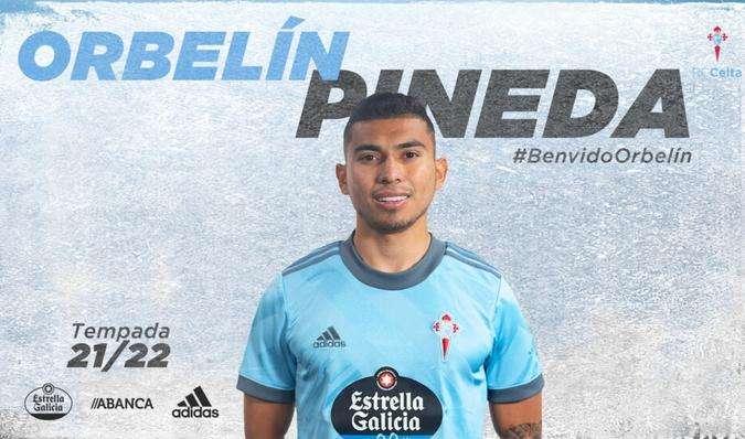 Celta, preso il messicano Orbelin Pineda. Accordo fino al 2027
