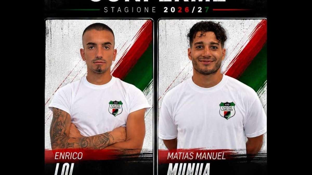UFFICIALE: Doppia riconferma per il Lanusei, restano Loi e Munua