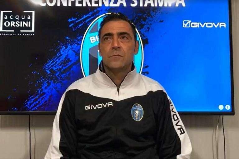 Bisceglie, mister Cazzarò: «Pari giusto sul campo della Casertana»
