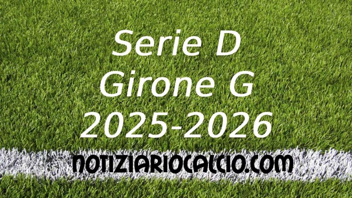 Serie D 2025-2026 - Girone G: risultati, marcatori e classifica aggiornata. Primi finali: nessuna vittoria interna, ok Scafatese e Trastevere