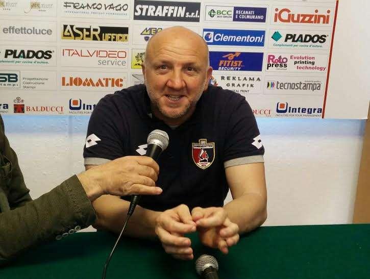 Sambenedettese, mister Palladini: «Noi non abbiamo mai pensato agli altri, ma solo a noi stessi»