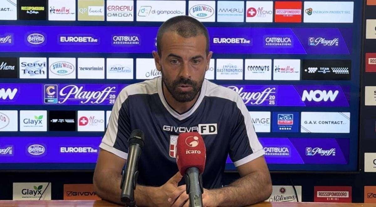 Rimini, D’Alesio non si nasconde prima dell’Ascoli: «Non siamo da meno, ma dobbiamo giocare senza snaturarci»